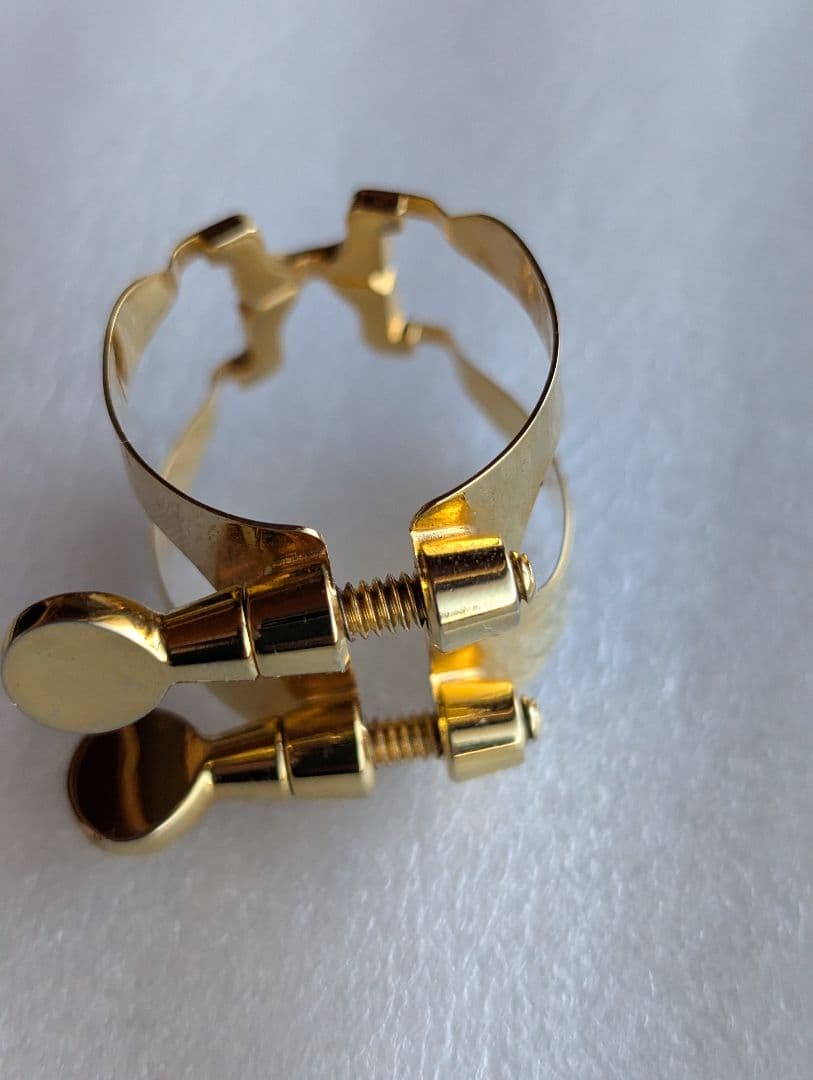 ハリソン A2 アルトサックスリガチャー 金メッキ GP