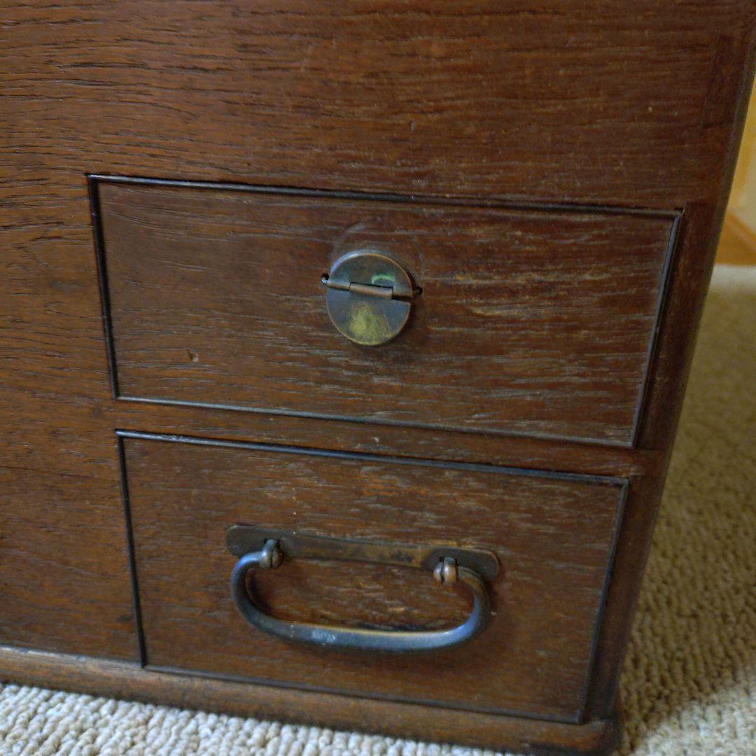 木製長火鉢 燗銅壺付 昭和レトロ 古民家 古道具 骨董品 おまけ火箸・煙管・灰掻