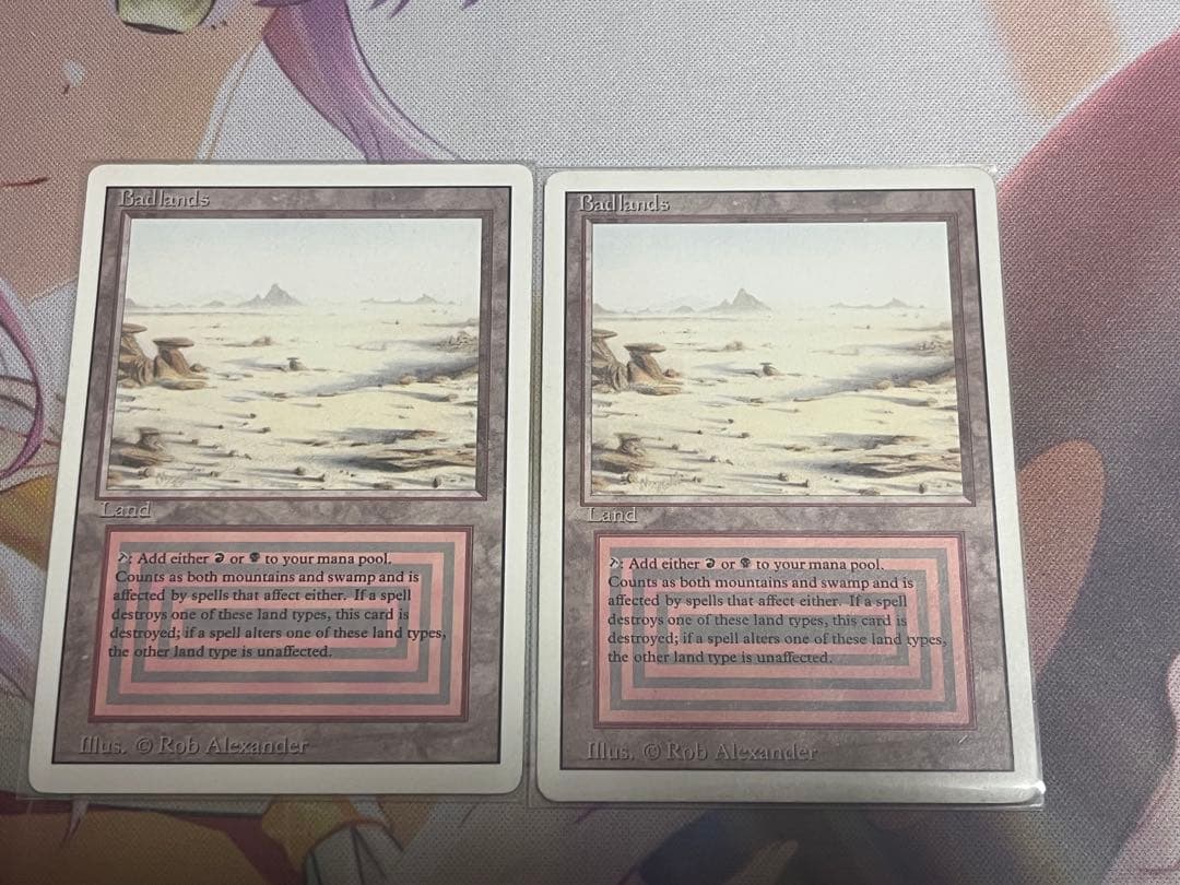 Badlands デュアルランド 2枚セット　mtg