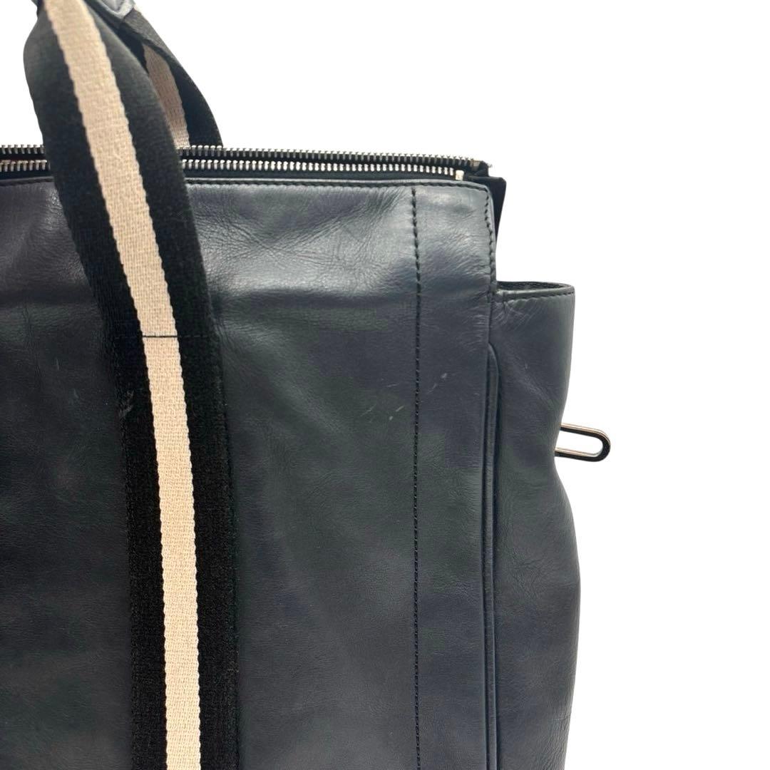 良品◎ バリー トレインスポッティング A4可 ビジネスバッグ レザー