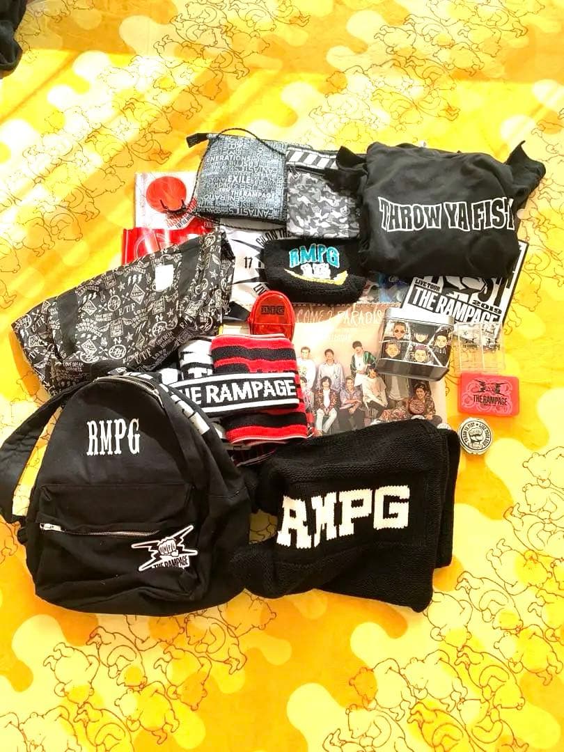 THE RAMPAGEグッズ、バッグ、タオル、パーカーまとめ売り