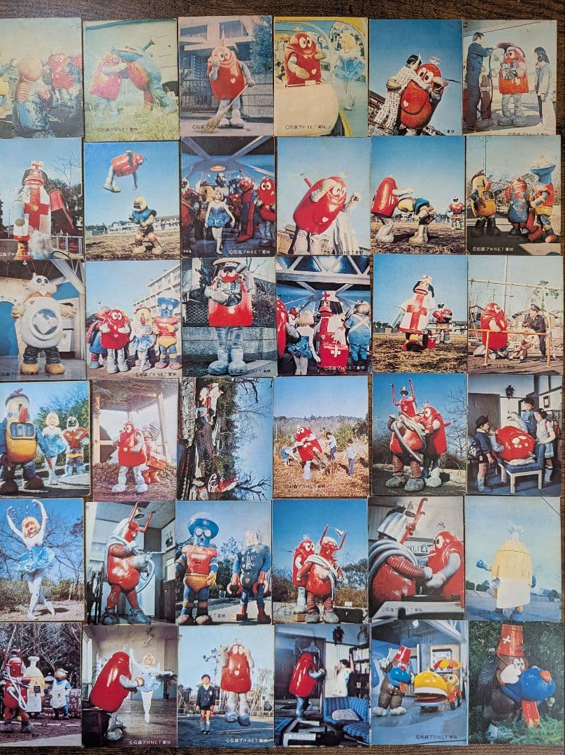 《 昭和レトロ 》 がんばれロボコン ミニカード57枚セット