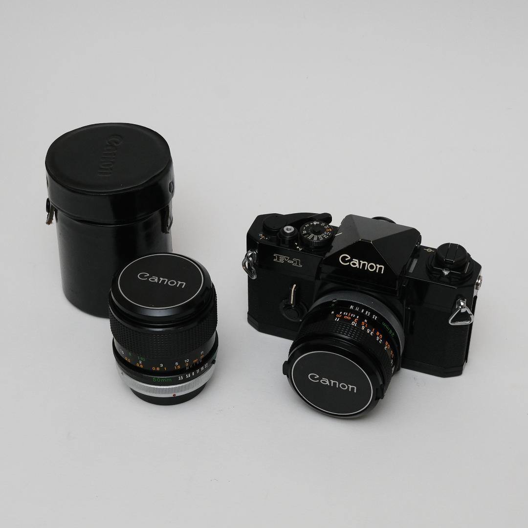 Canon F-1 前期 + FDレンズ 28mm, 50mm カメラセット
