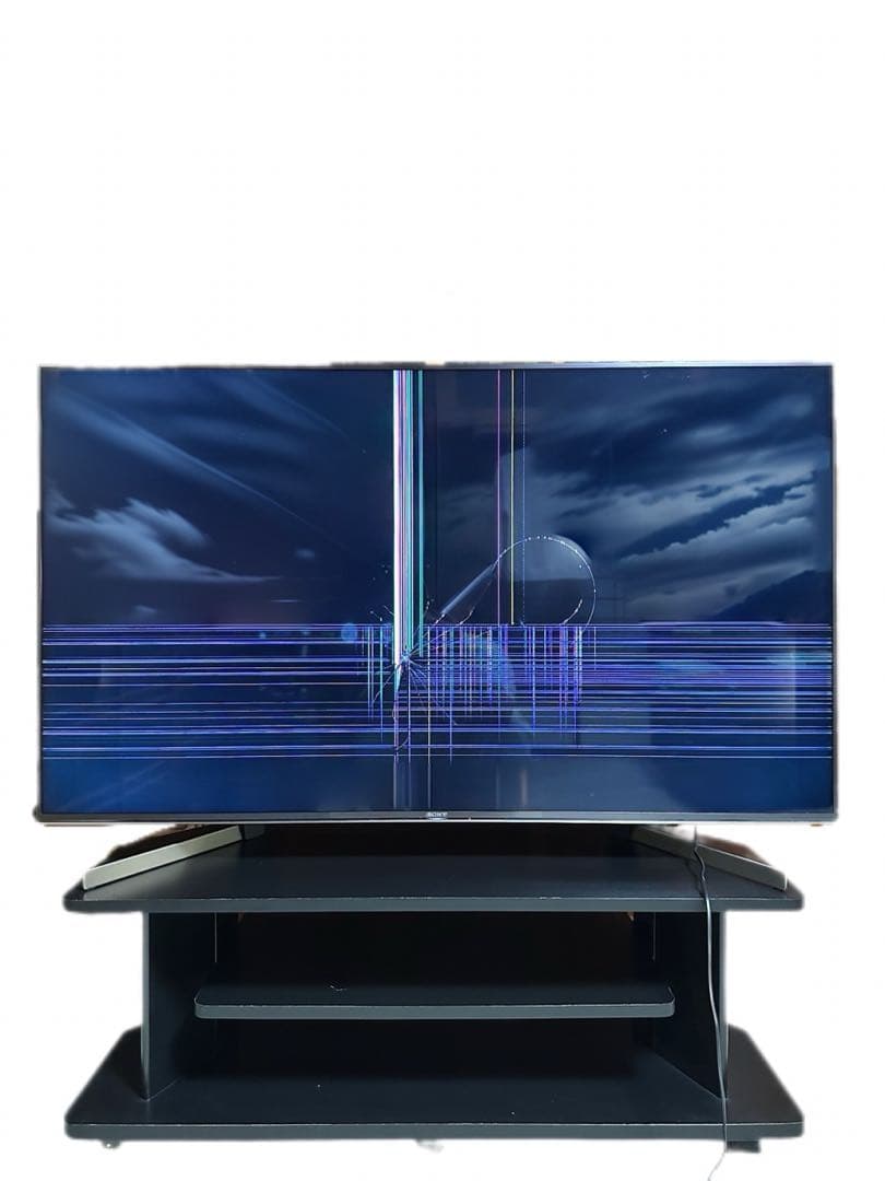 値下げしました BRAVIA 55インチ 4K液晶テレビ 画面ひび割れあり