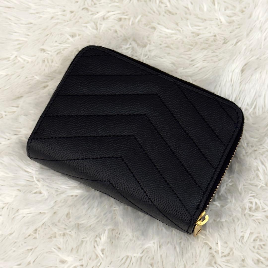 極美品✨サンローランSaint Laurent カランドラ 財布 ブラック 黒