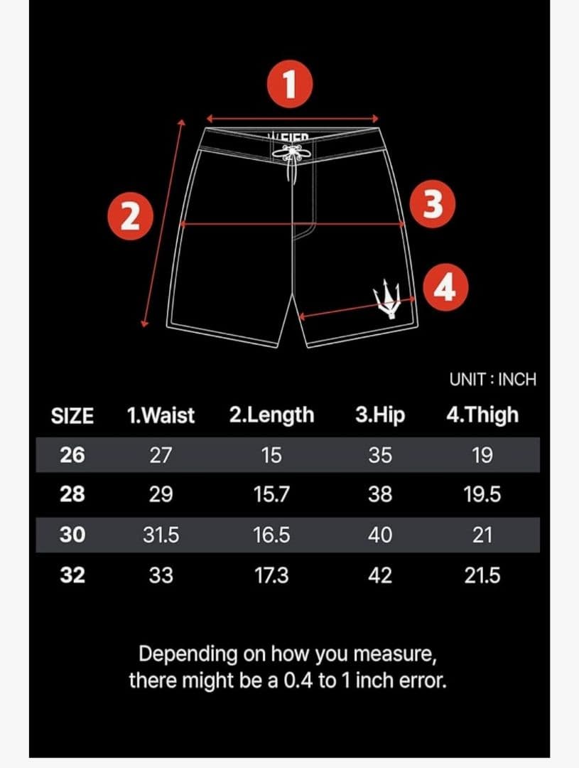 FIED サーフパンツ　 28インチ　フィジィーク