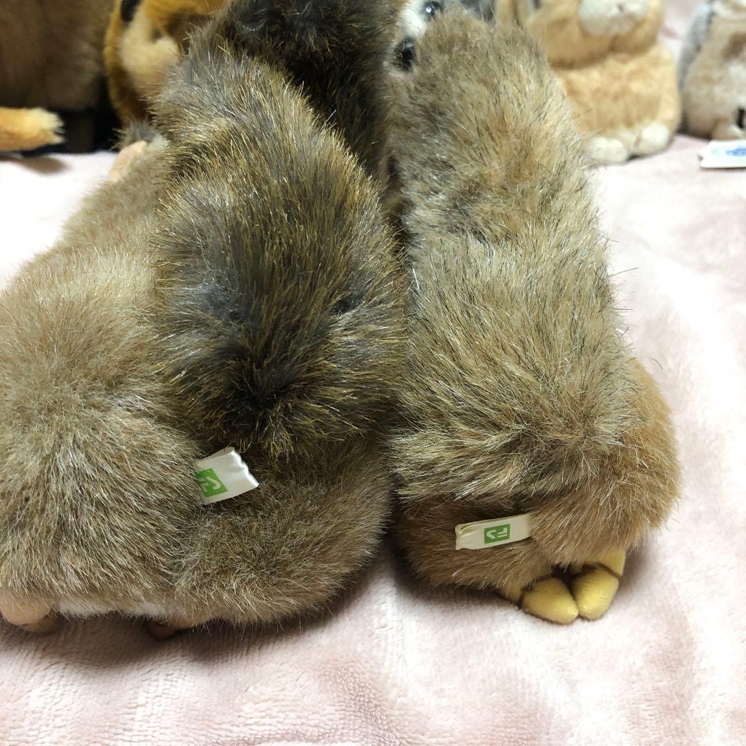 吉徳　にぎやか　ぬいぐるみ 17コセット　中古品　スーパービーバーの刺繍なし