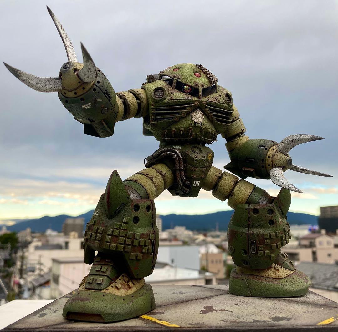 ガンプラ MG 1/100 MSM-07 ズゴック　ジオン残党仕様　完成品