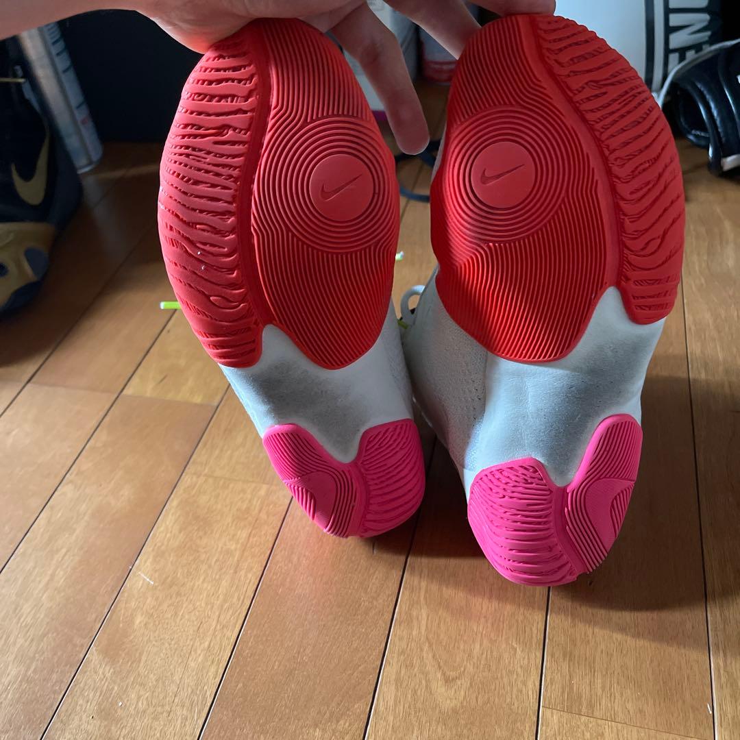 Nike ボクシングシューズ ホワイト/レッド/ブラック
