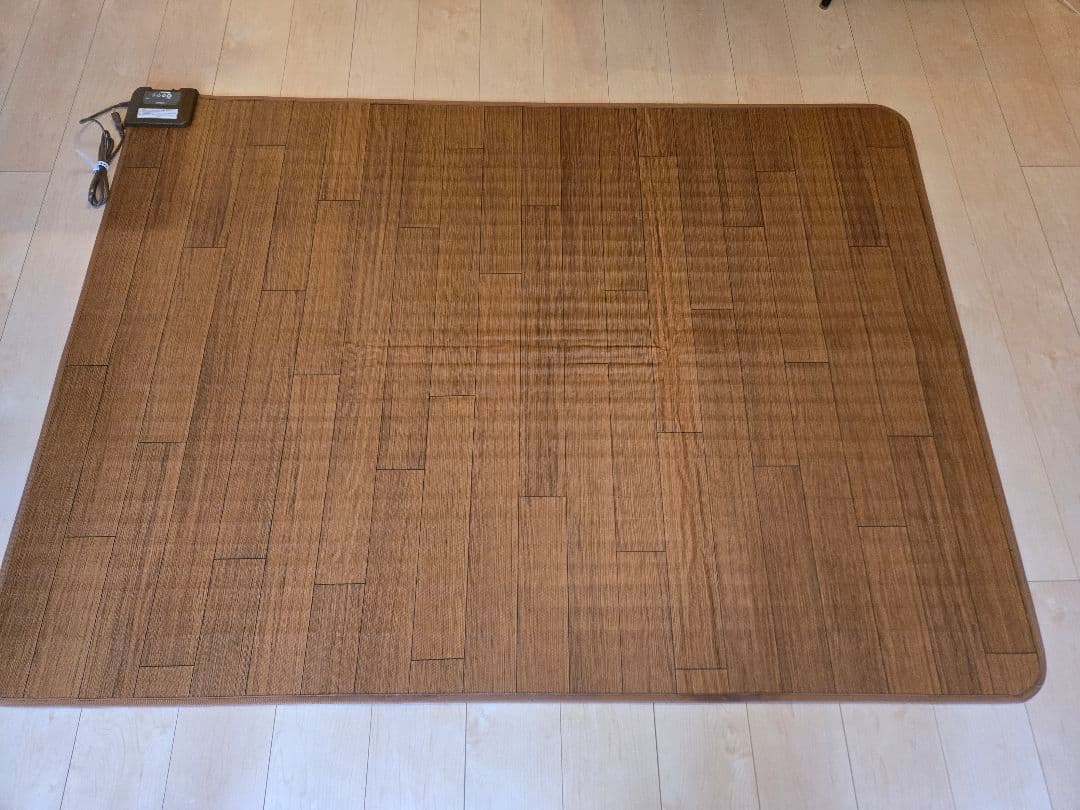 ホットカーペット 1.5畳 木目調 フローリング調　ライフジョイ　日本製