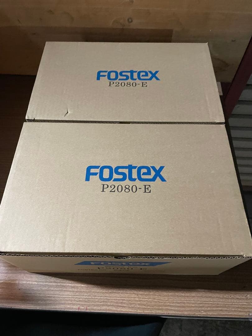 FOSTEX スピーカーBOX ペア　P2080-E