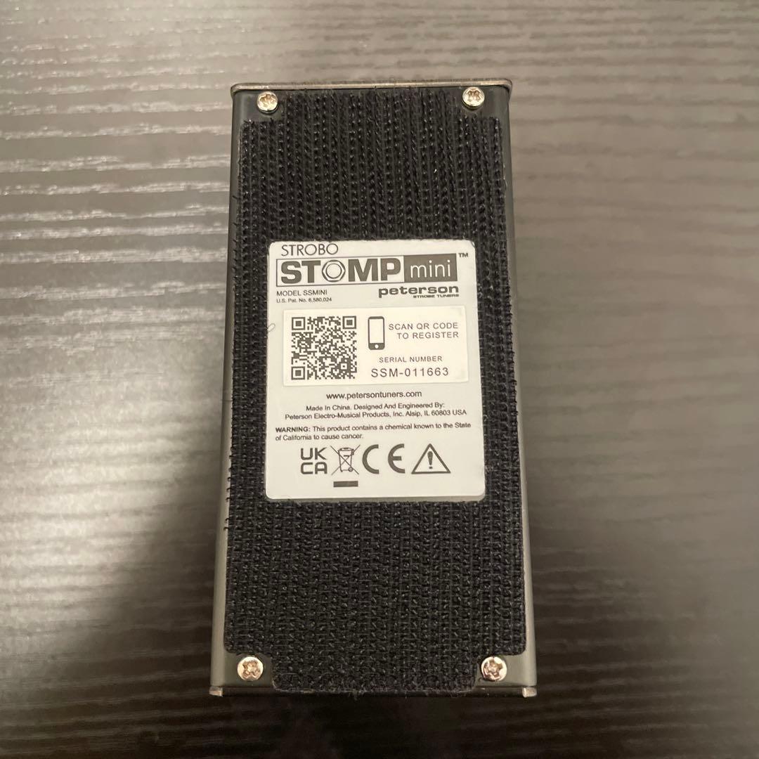 【最終値下】Peterson Strobo Stomp Mini チューナー