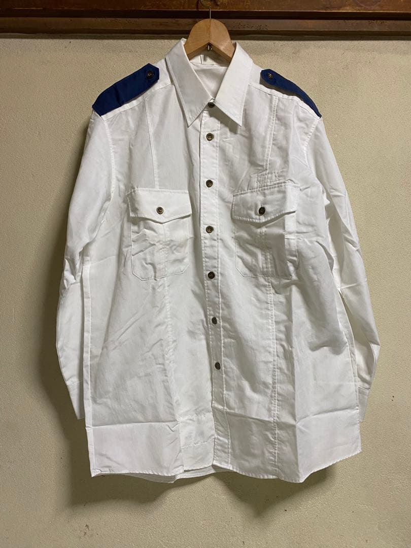 レプリカ品 ワイシャツ 長袖 ワッペン バッジ コスプレ 官給品ではありません