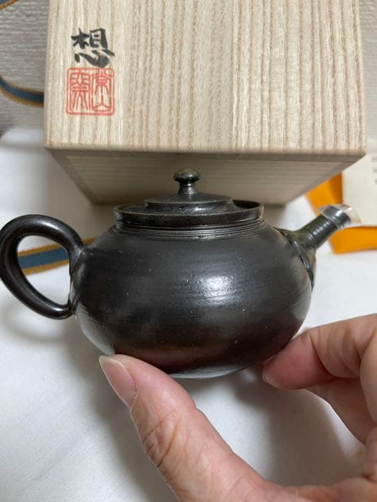 常滑焼　山田想作　急須　工芸品　茶器　茶道具