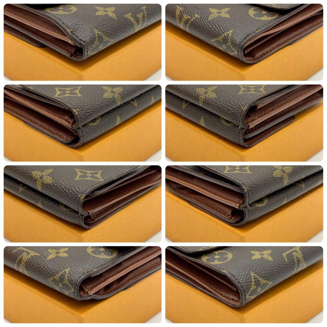 ヴィトン モノグラム ポルトモネ ビエ カルト クレディ 折り畳み財布