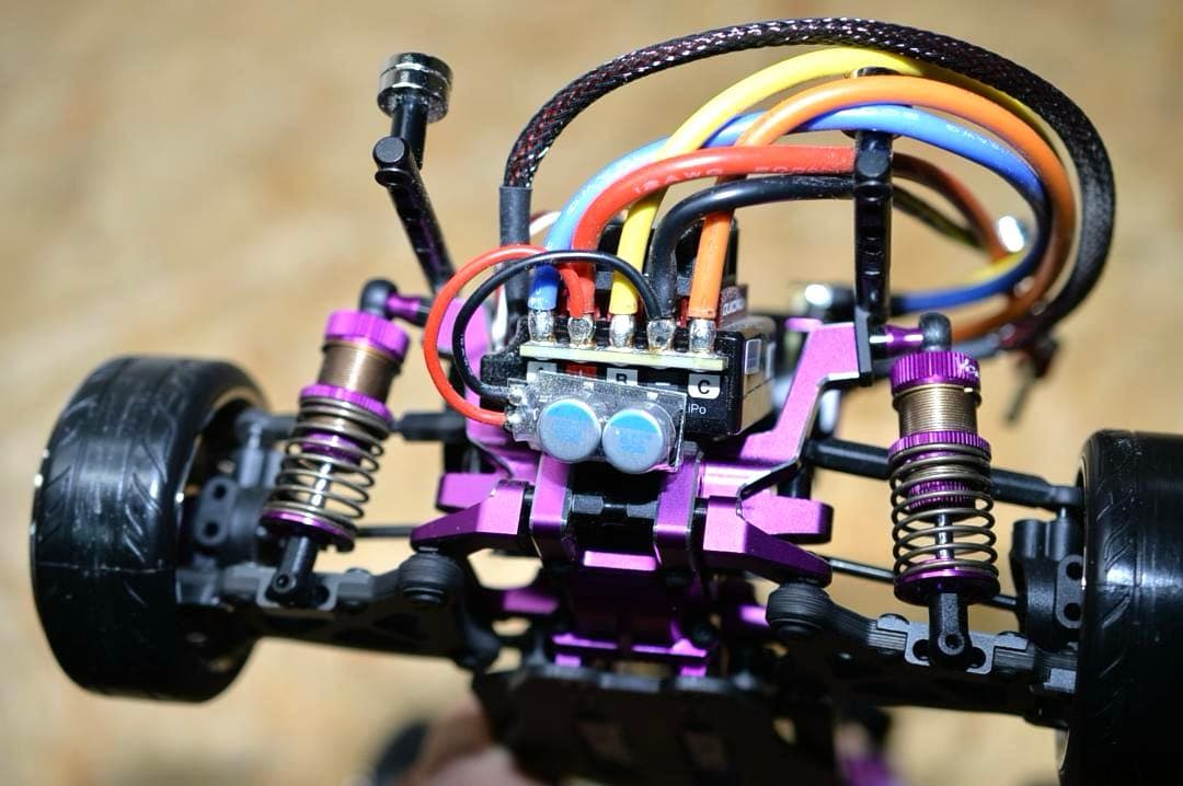 ヨコモ YD-2 SXII パープルアルミ RWD ドリフトラジコン シャーシ