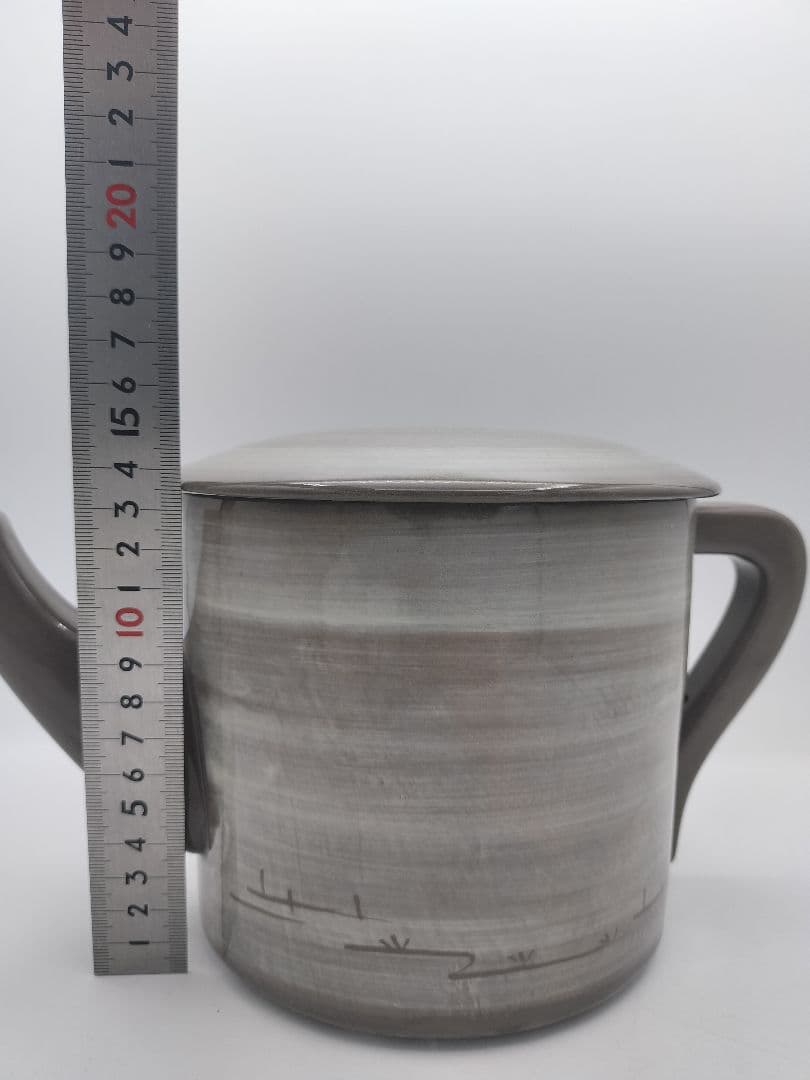 c253 【新品・未使用】片口水次 現川焼 武村利左衛門 木箱 茶道具