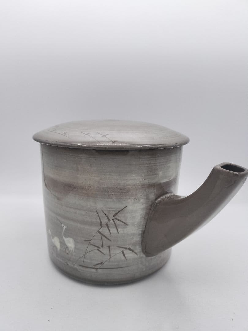 c253 【新品・未使用】片口水次 現川焼 武村利左衛門 木箱 茶道具