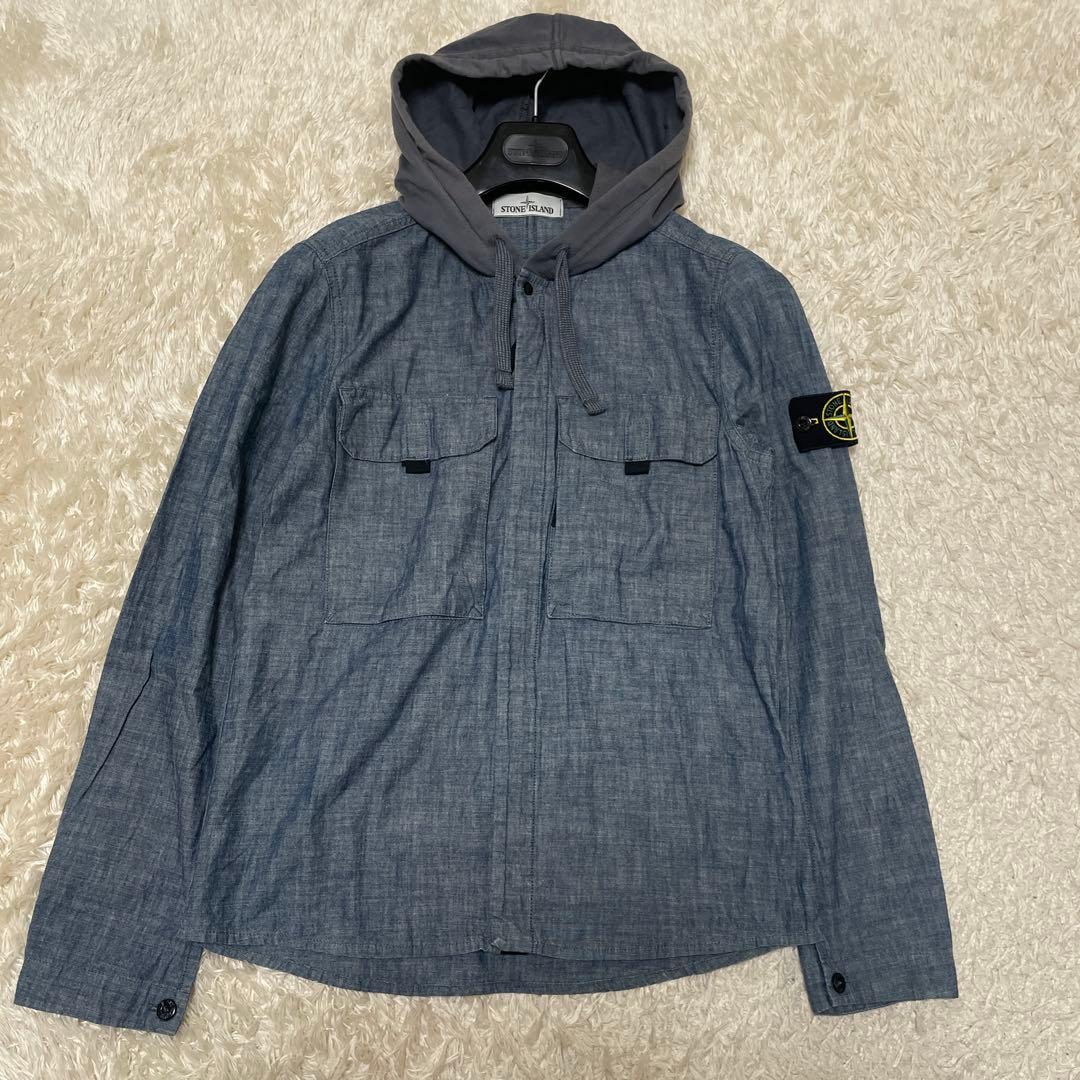 STONE  Hoodied Denim Jacket Sサイズ
