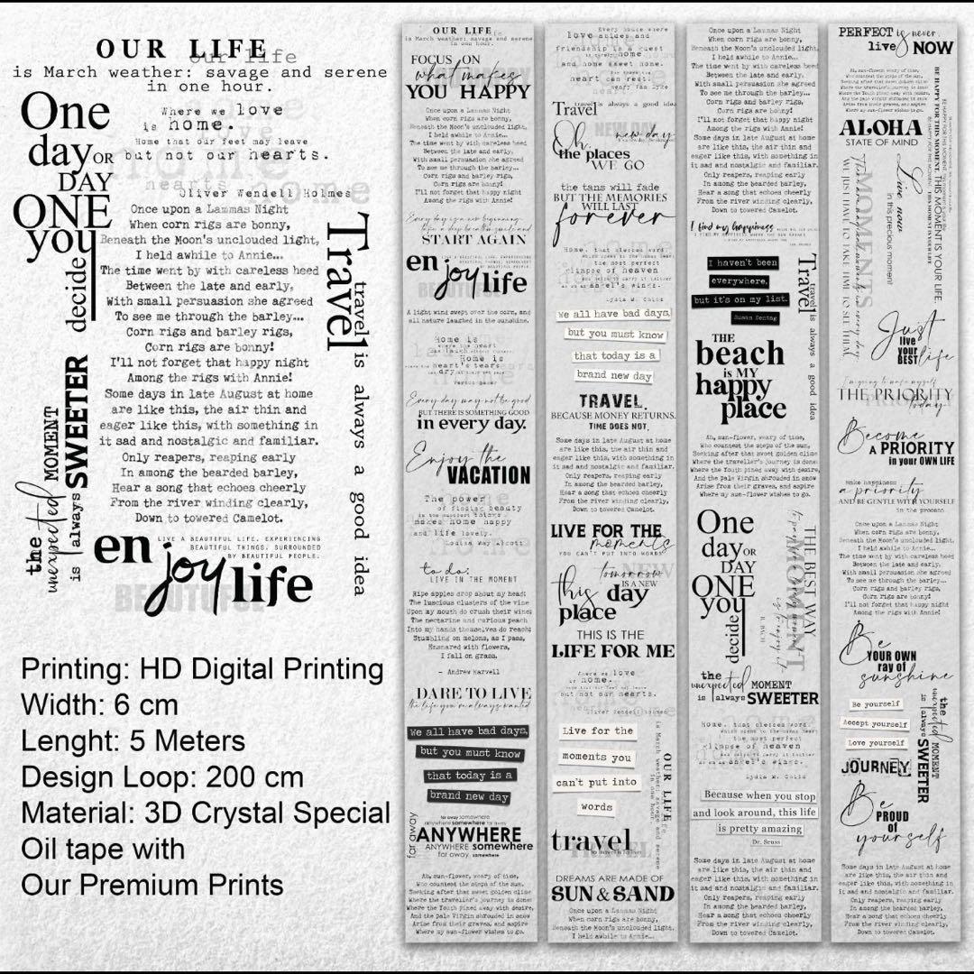 ⭐️SALE⭐️onwize 海外マスキングテープ　マステ 【2530】