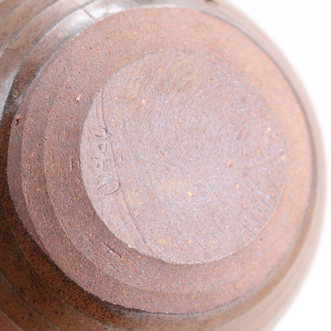 御室窯 柴田孝三作 唐物中興名物 岩城文琳写 茶入 東山緞子仕覆　V906