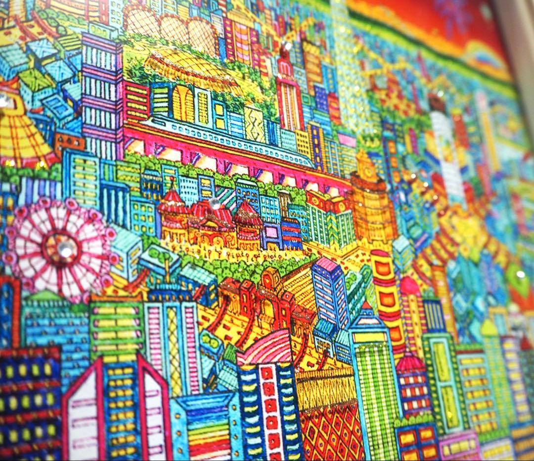 真作■ヨハン・ペラトーネル 版画 TOKYOⅢ■絵画 ジェームスリジィ