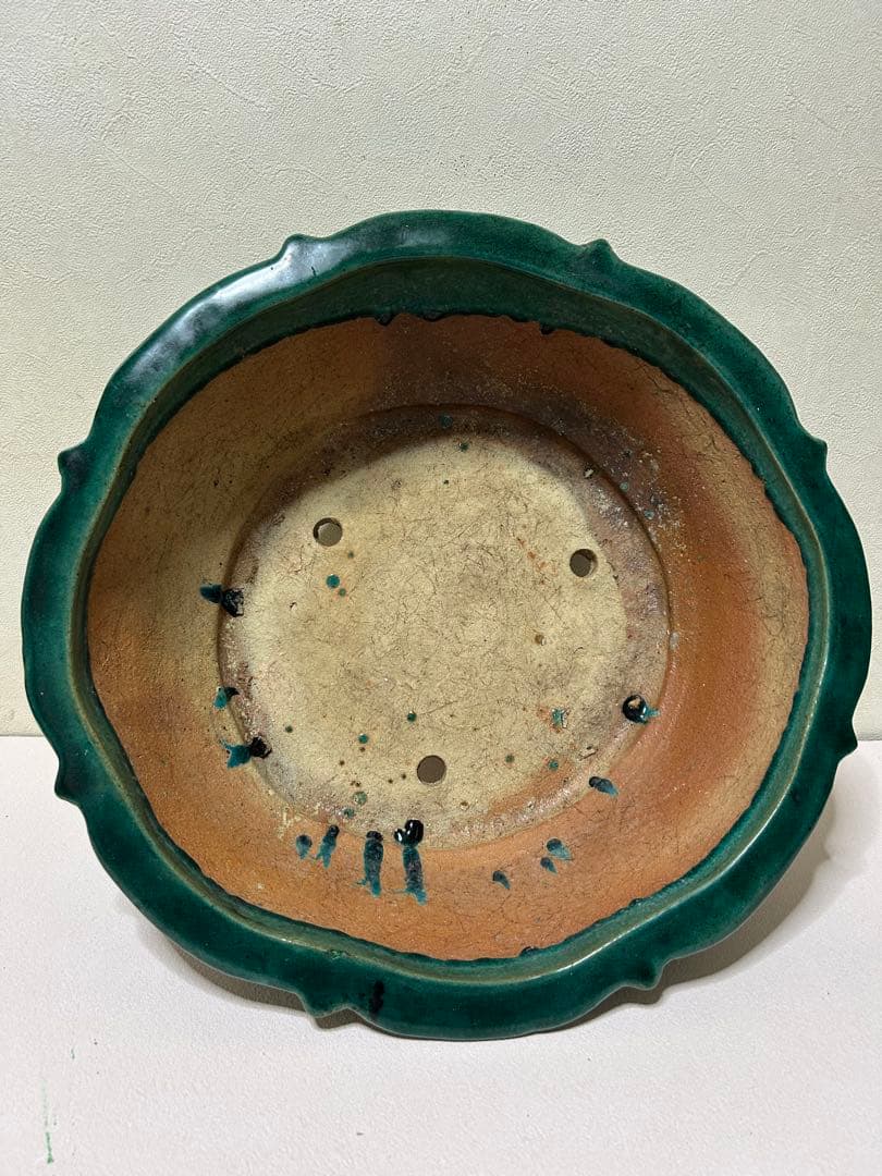 大型　広東鉢　盆栽鉢