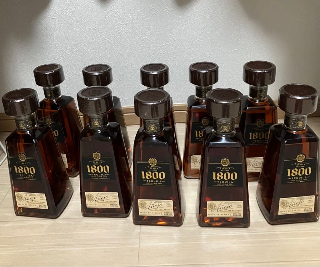 クエルボ　1800 アネホ　10本　Tequila Añejo テキーラ