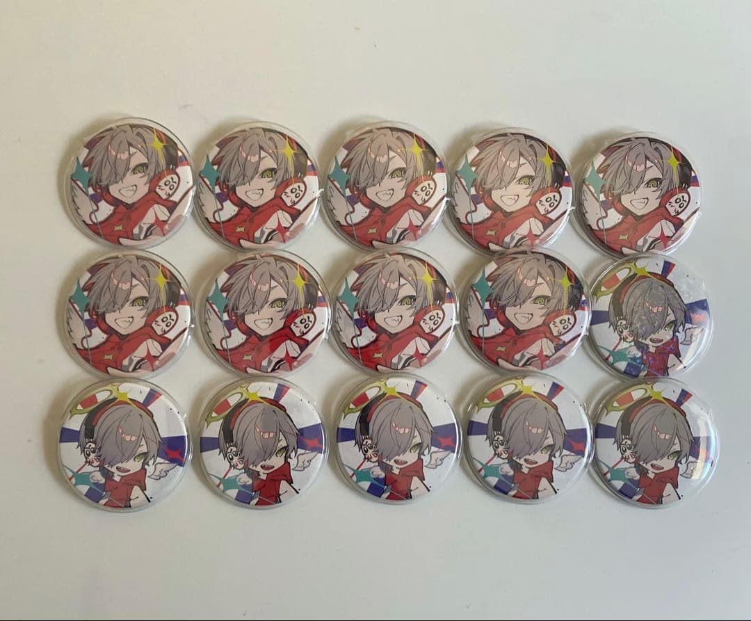 CR FES 2024 だるまいずごっど 缶バッジ 15点