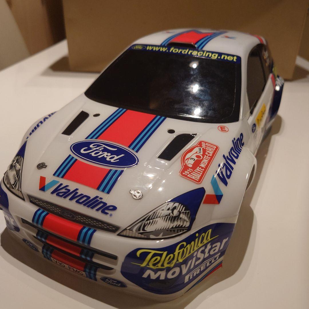 【廃盤品】タミヤ　1/10RC フォード フォーカスWRC 02 スペアボディー
