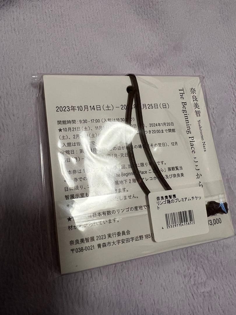 奈良美智のプレミアムチケット2023