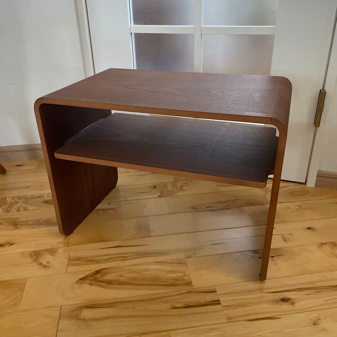 ケユカ クワミ サイドテーブル ウォールナット