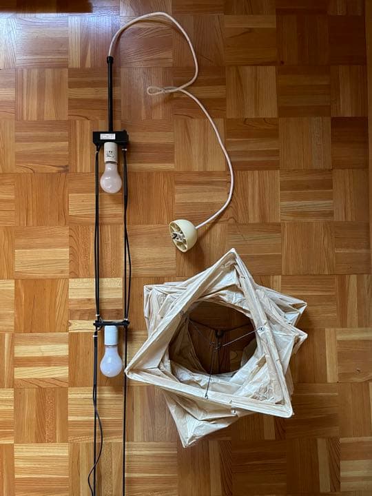 レア 貴重 3灯 vintage akari isamu noguchi