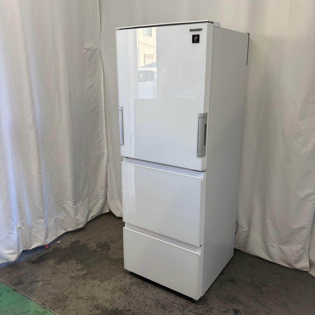 31❤️　冷蔵庫　300-400ℓ 　シャープ　大型　　両開き　綺麗　設置無料