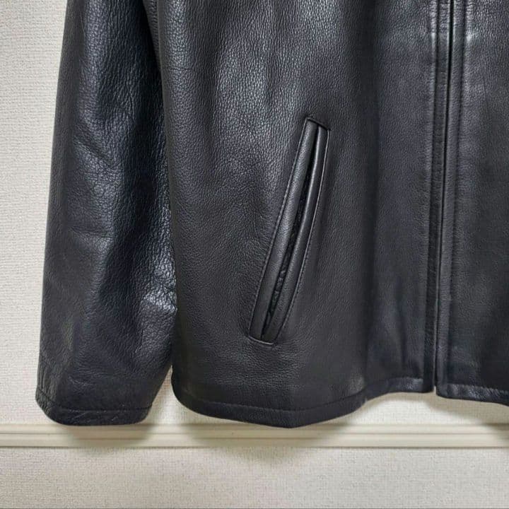 18900□Hard Rock CAFE レザージャケット 牛革 bc11yt