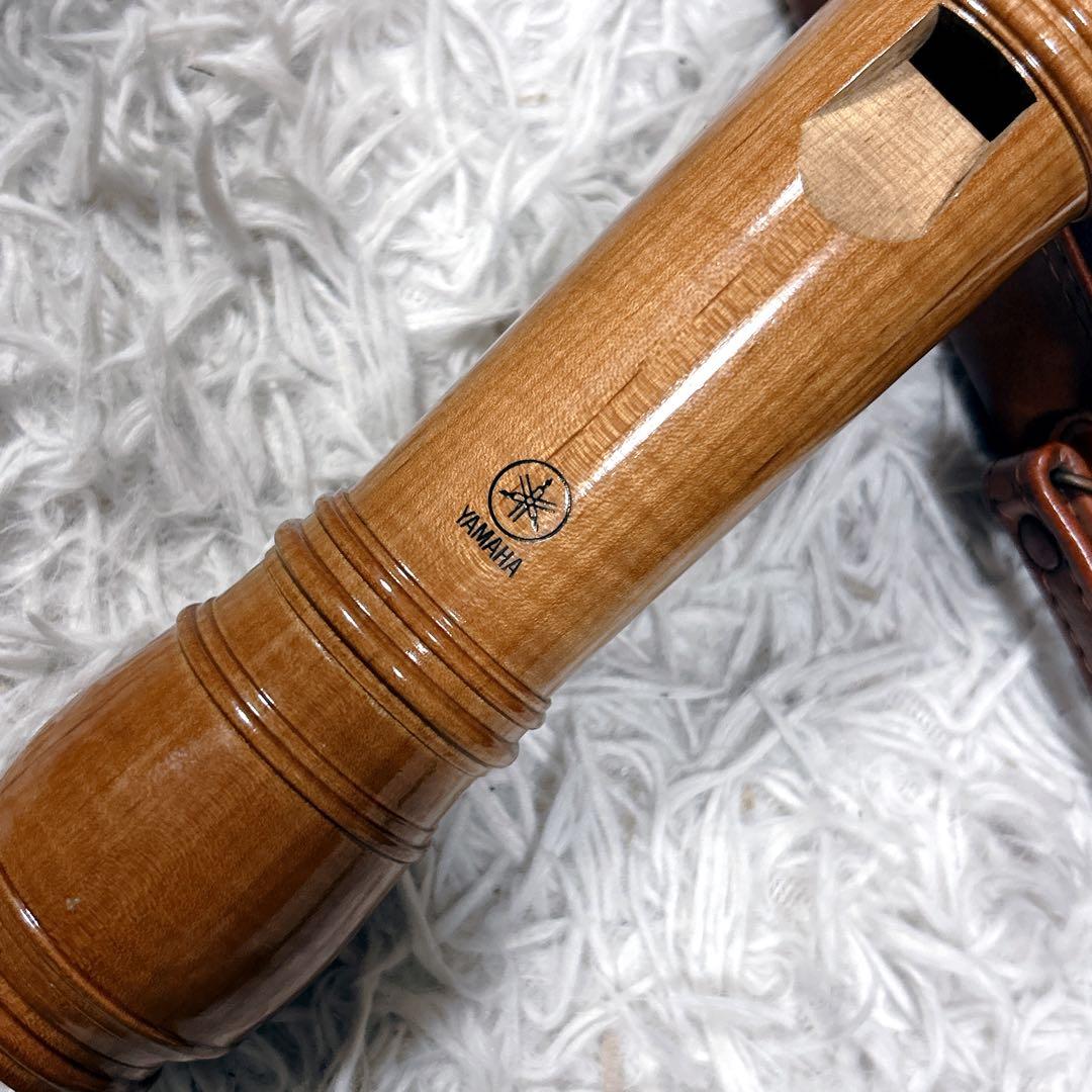YAMAHA スペリオリコーダー テナーバロック 純正ケース 説明書付き