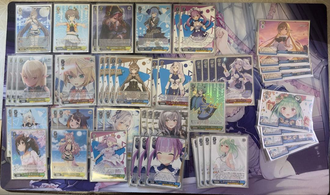 ヴァイスシュヴァルツ　ホロライブ　8門　デッキ　潤羽るしあ　サイン入り