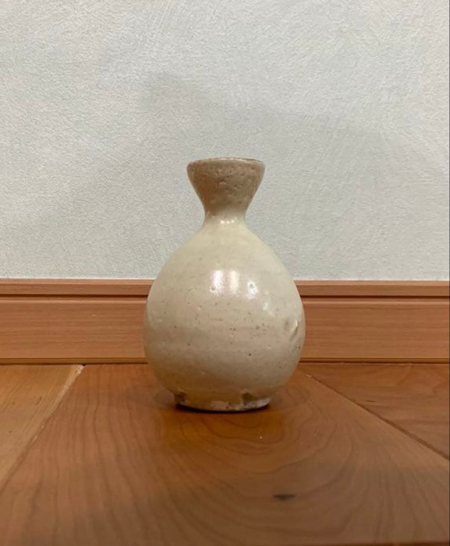 希少　人間国宝　中里無庵(12代中里太郎右衛門)作　徳利　重要無形文化財保持者