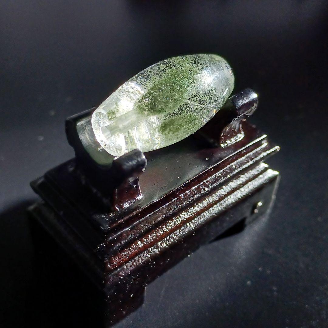 【極上1点物/最強品質】ガネーシュヒマール産水晶＊希少産地/天珠型＊　天然石