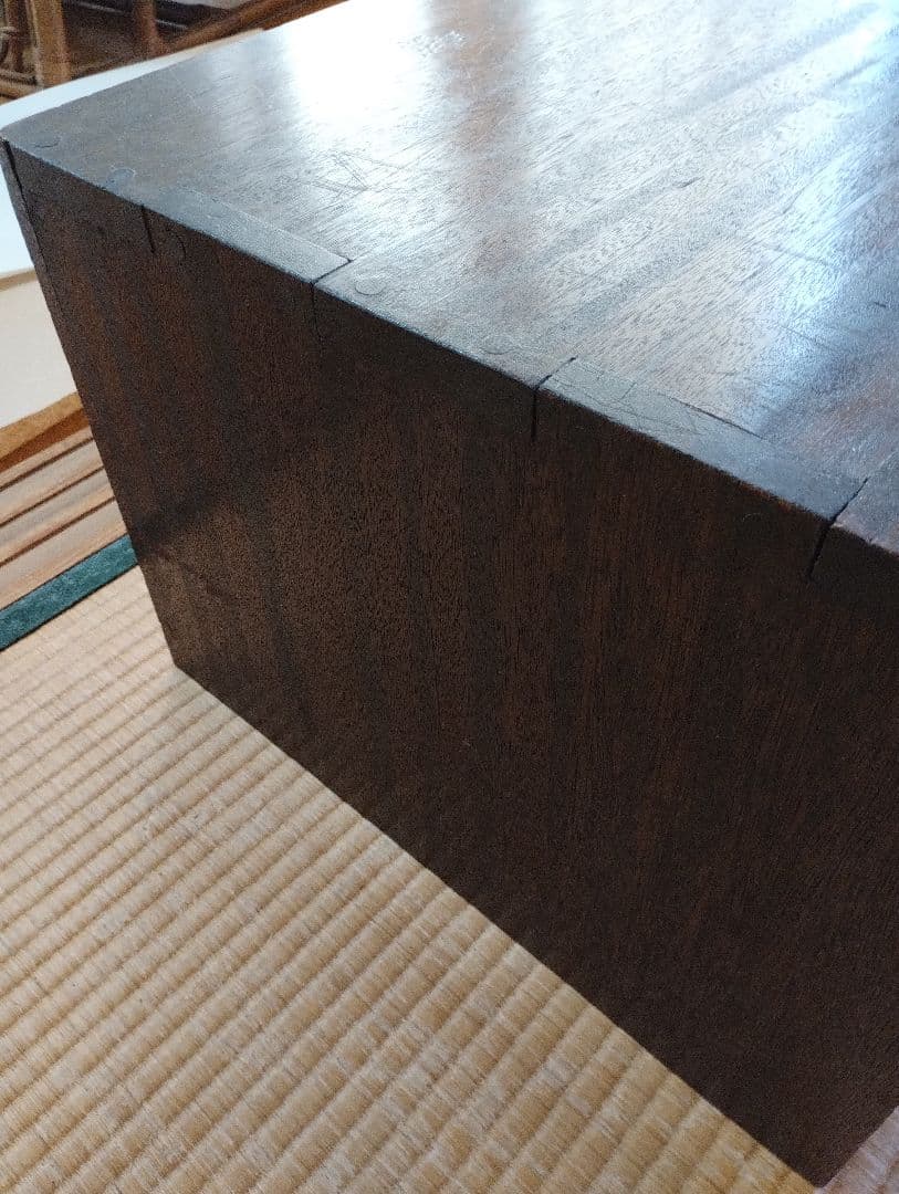 木製引き出し　整理タンス 　箪笥　2段　昭和レトロ　和骨董　古家具　無垢材ベンチ