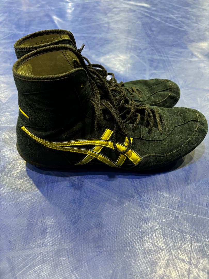 レスリング オーダーシューズ 28.0 黒金