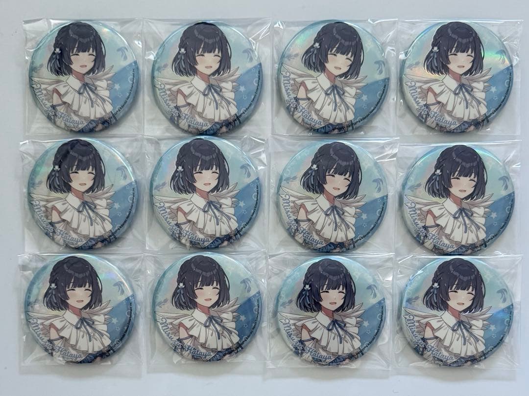 学マス　秦谷美鈴　缶バッジ