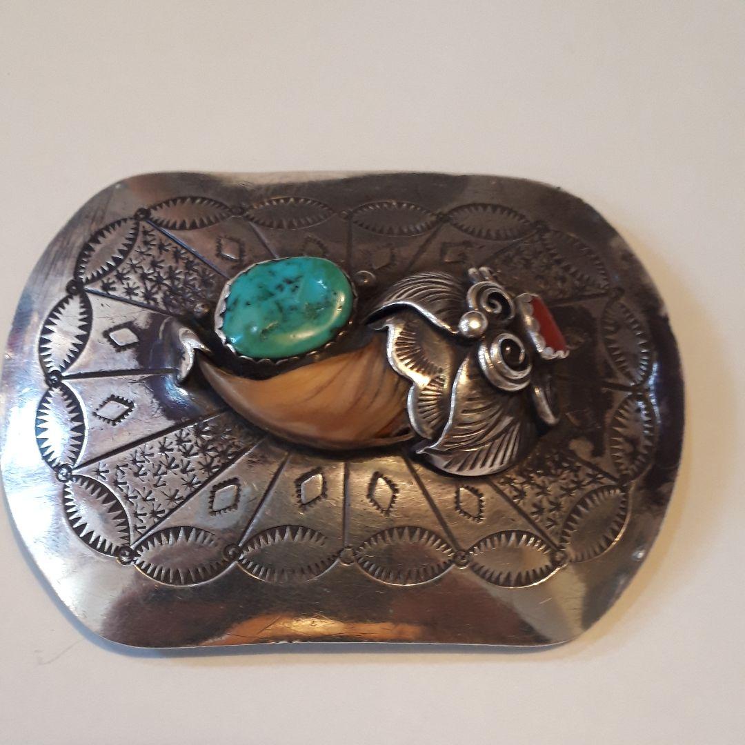 インディアンジュエリーバックル