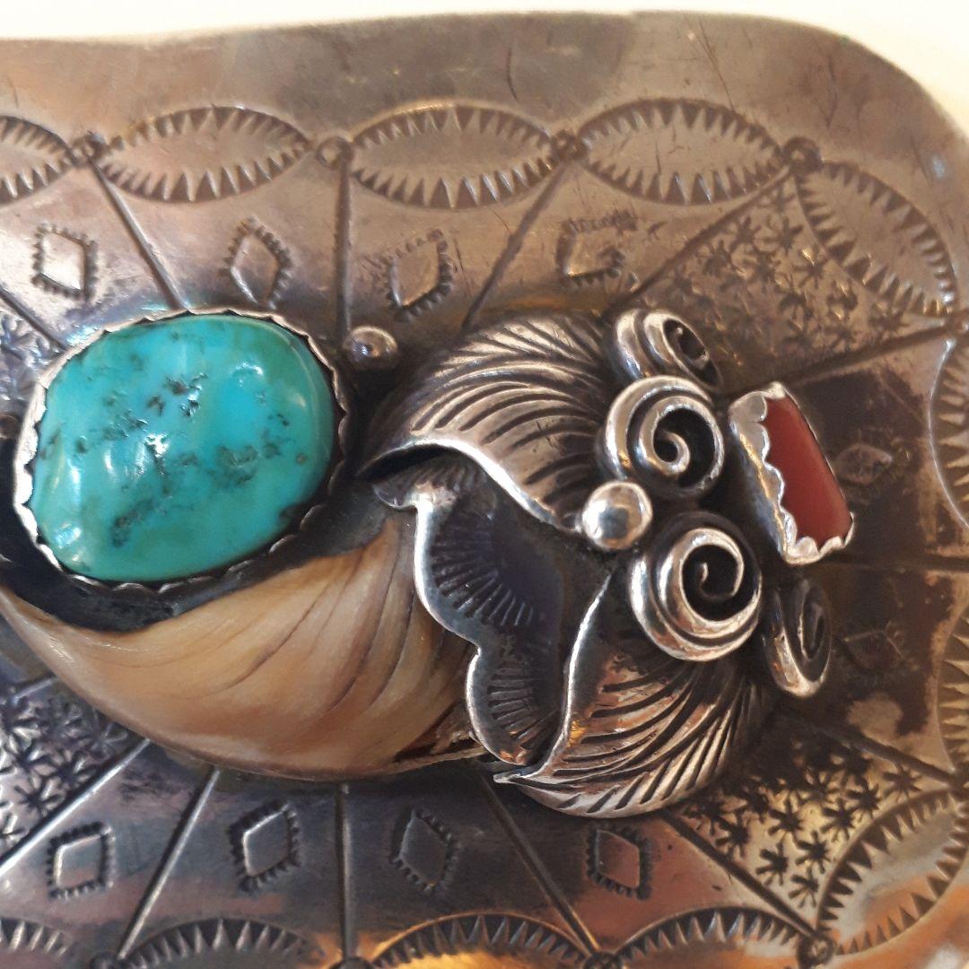 インディアンジュエリーバックル