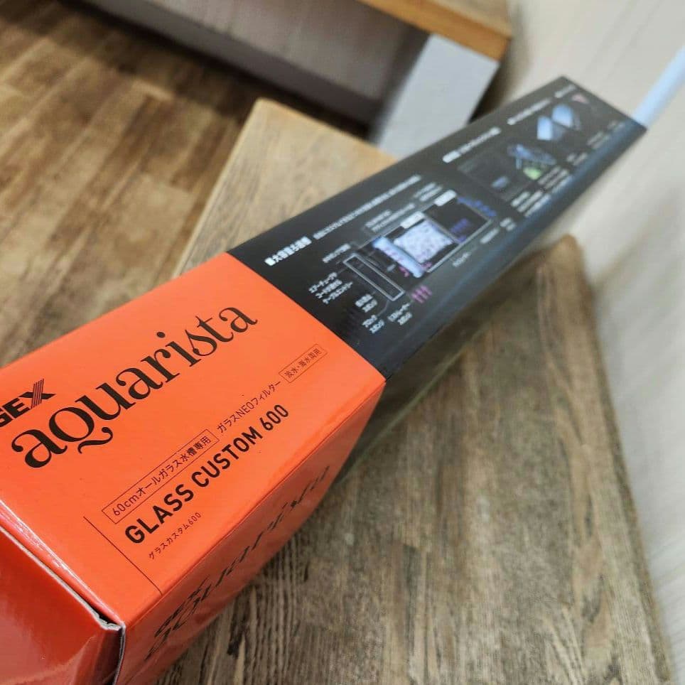 ジェックス グラスカスタム６００ 60cmオールガラス水槽用上部フィルター