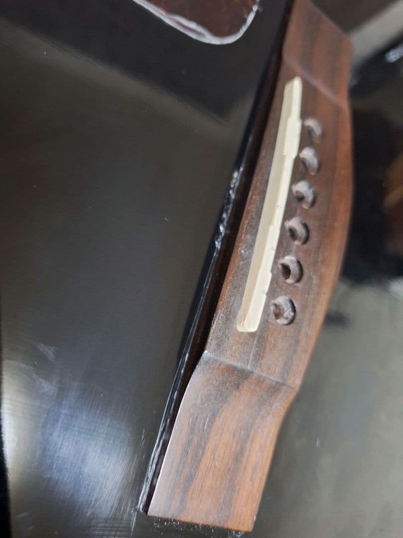 Fender CD-140SCE Black エレアコ ブリッジリペア品