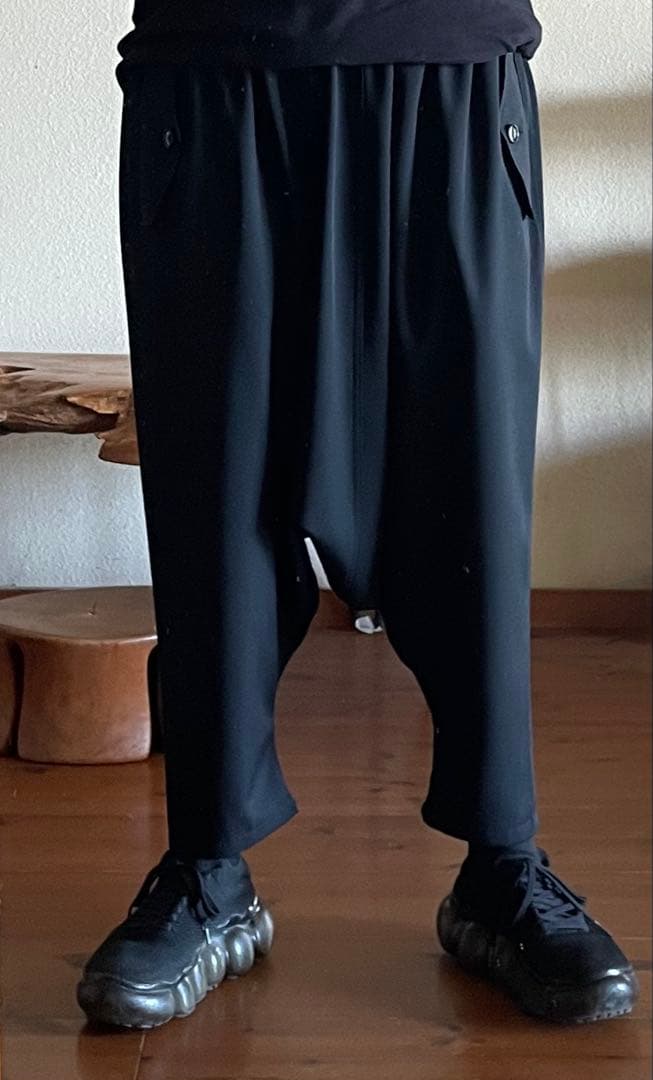 tao comme der garcons サルエルパンツ　黒