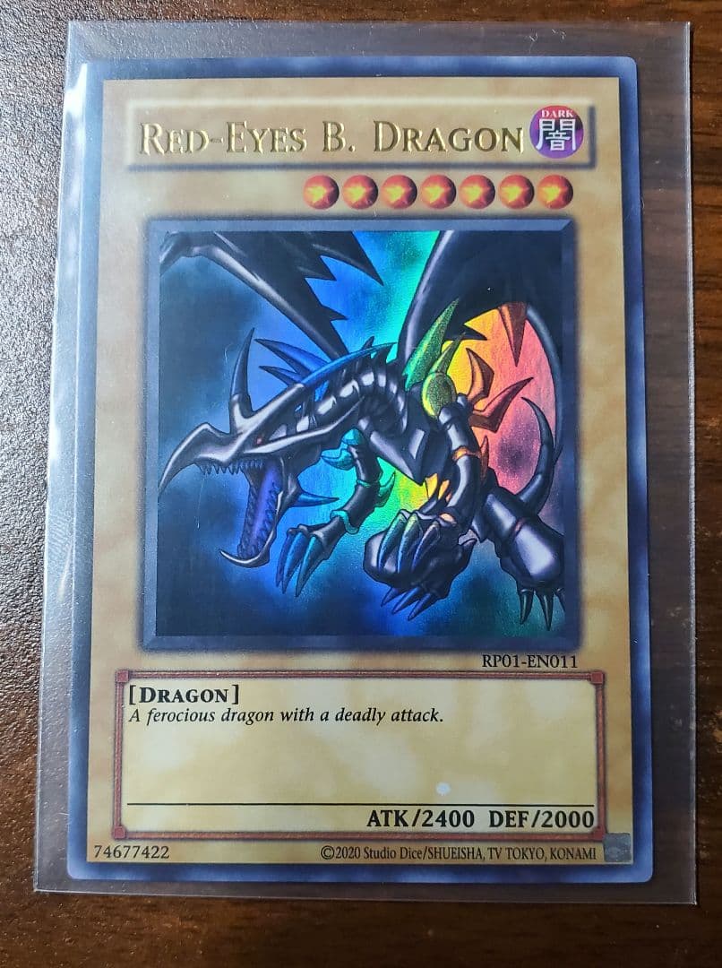 遊戯王 真紅眼の黒竜 レッドアイズ 英語 北米 RP レトロパック ウルトラ