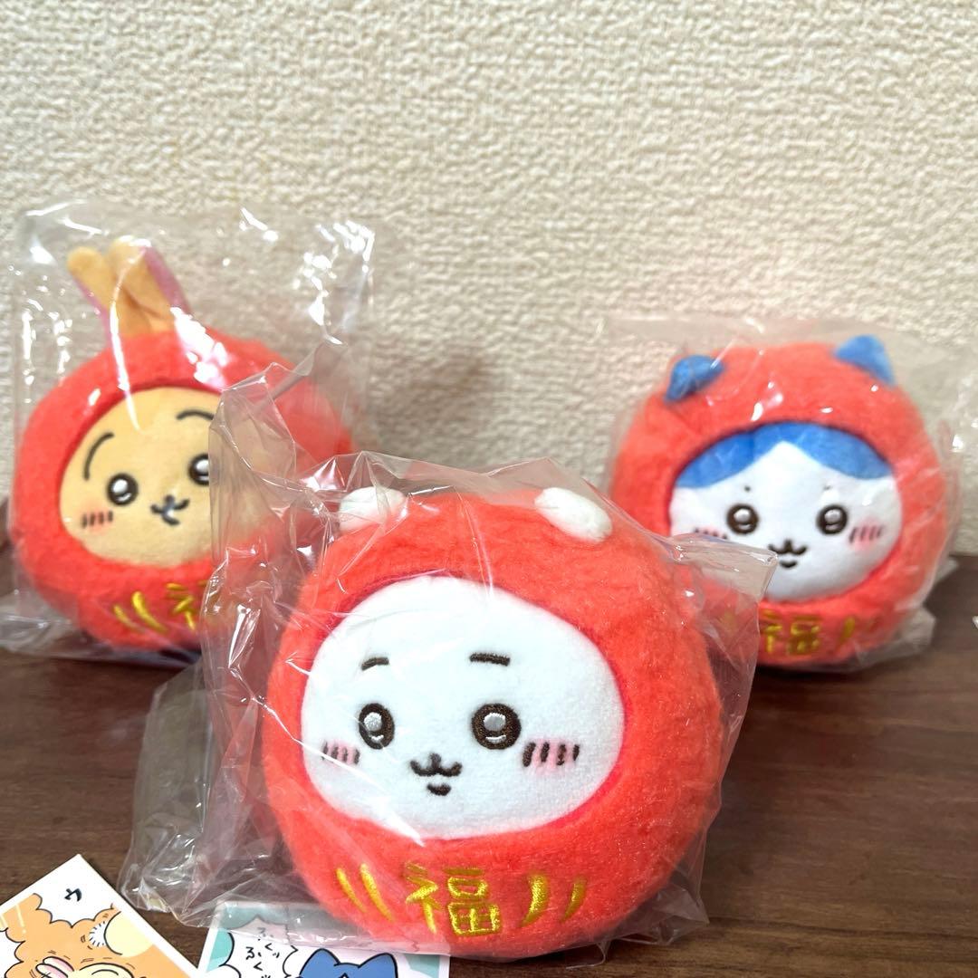 【未開封】ちいかわ だるまになっちゃった！ ころりん起きあがりこぼしぬいぐるみ