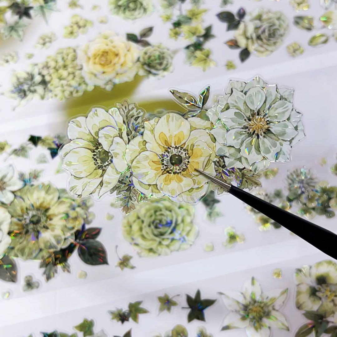 木皆原创《一暮春绘》海外マスキングテープ マステ 【2726】